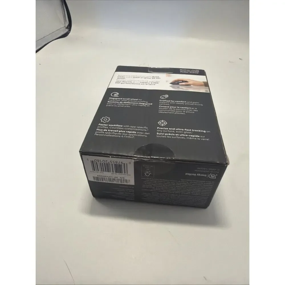 Logitech MX Master 3S Bluetooth Edition Wireless Mouse